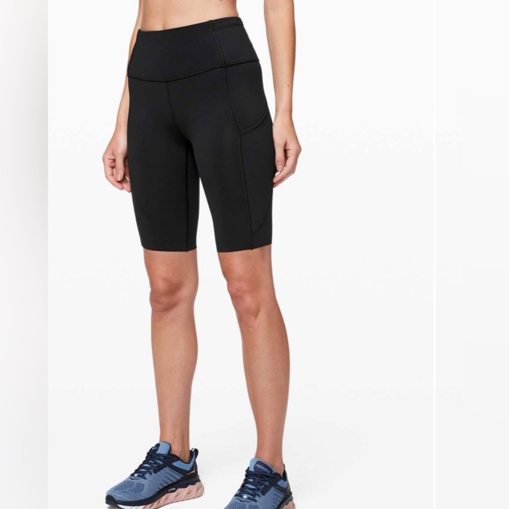 lululemon Fast and Free Short 10” Cool NWT size 2 Black
